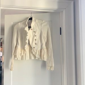 Free people white jacket